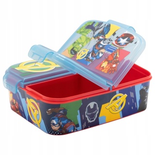 Śniadaniówka trzykomorowa Marvel Avengerse