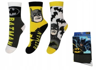 Skarpetki chłopięce 3-pak Batman