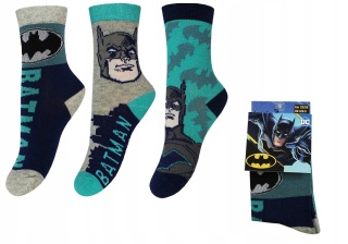 Skarpetki chłopięce 3-pak Batman