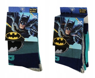 Skarpetki chłopięce 3-pak Batman