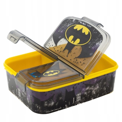 Śniadaniówka trzykomorowa DC Batman