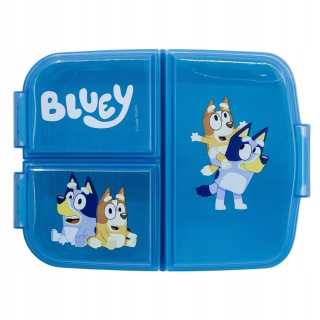 Śniadaniówka trzykomorowa Bluey i Bingo