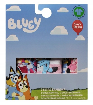 Majtki dziewczęce 3-pak Bluey