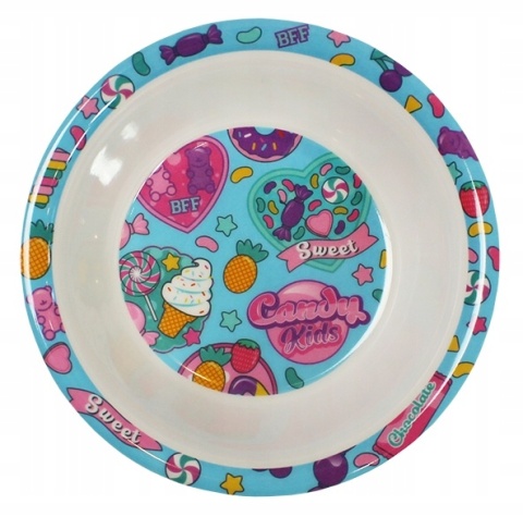 Zestaw naczyń z kubkiem Candy Kids