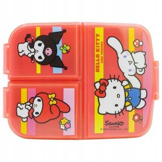 Śniadaniówka trzykomorowa Hello Kitty