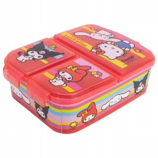 Śniadaniówka trzykomorowa Hello Kitty