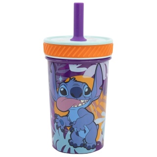 Bidon antypoślizgowy 370 ML Lilo i Stitch