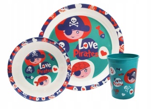 Zestaw naczyń Love Pirates