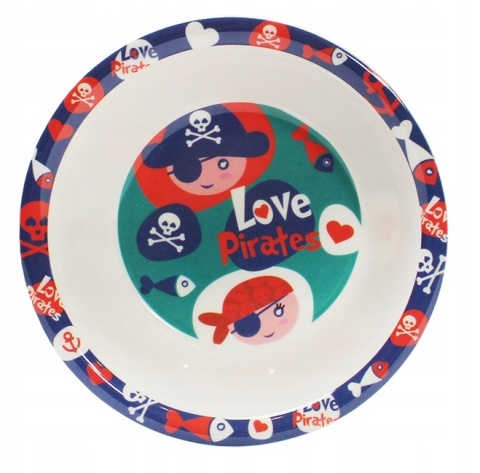 Talerz z Piratami