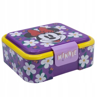 Śniadaniówka trzykomorowa Myszka Minnie