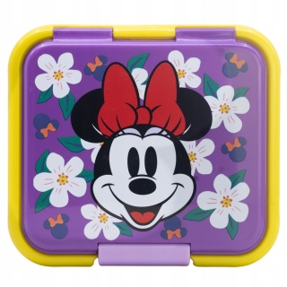 Śniadaniówka trzykomorowa Myszka Minnie