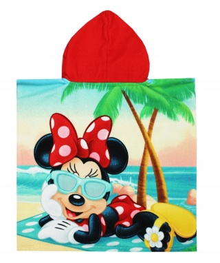 Ponczo kąpielowe Myszka Minnie