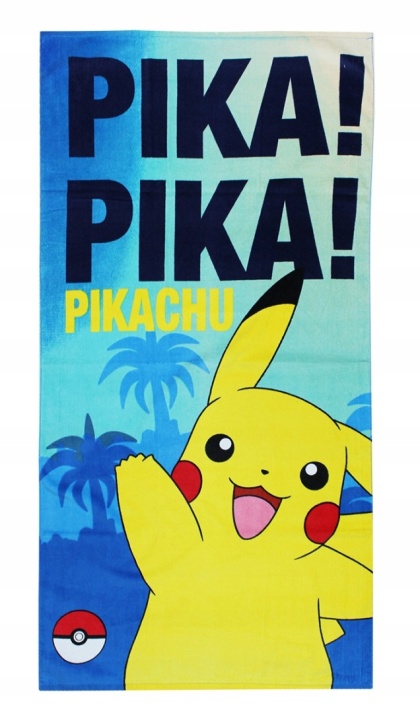 Ręcznik kąpielowy 70x140 cm Pokemon Pikachu