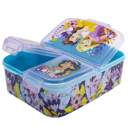 Śniadaniówka trzykomorowa Disney Księżniczki Princess