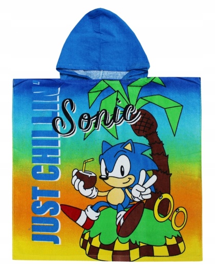Ponczo kąpielowe Sonic