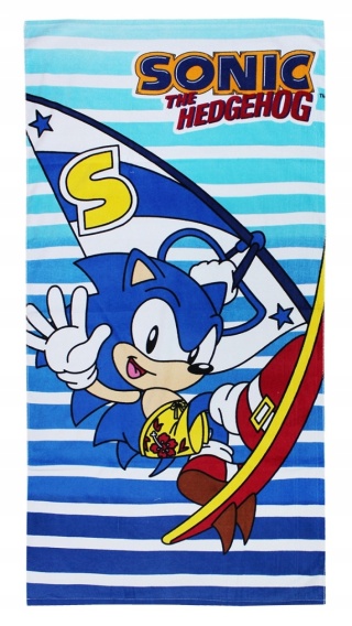 Ręcznik kąpielowy 70x140 cm Sonic The Hedgehog