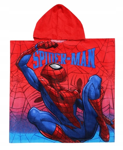 Ponczo kąpielowe Spiderman