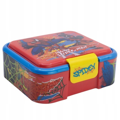 Śniadaniówka trzykomorowa Spiderman