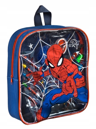 Plecak z zestawem rysunkowym Spiderman