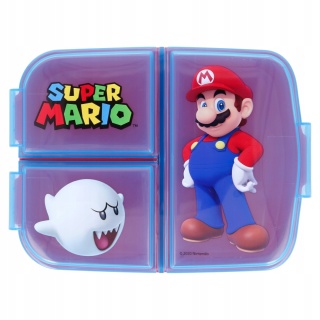 Śniadaniówka trzykomorowa Super Mario Bros