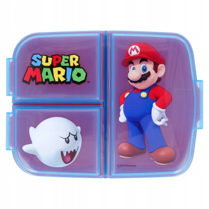 Śniadaniówka trzykomorowa Super Mario Bros