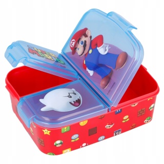 Śniadaniówka trzykomorowa Super Mario Bros