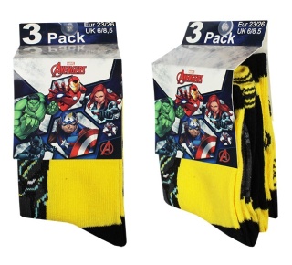 Skarpetki Avengers 3-pak