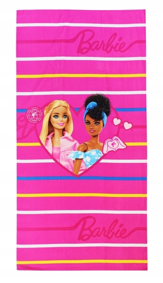 Ręcznik kąpielowy 70x140 cm Barbie