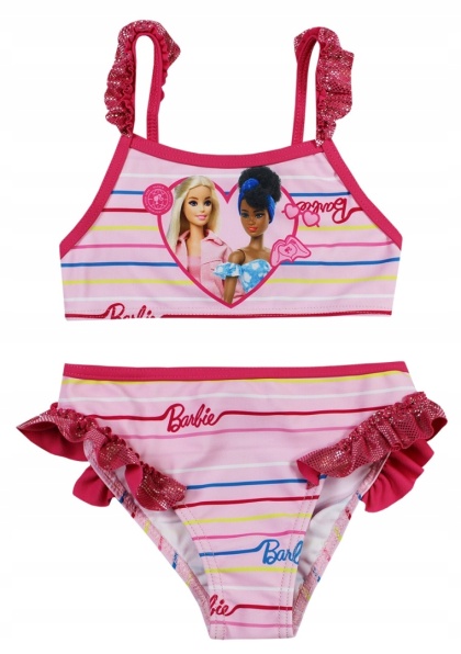 Dwuczęściowy strój kąpielowy Barbie