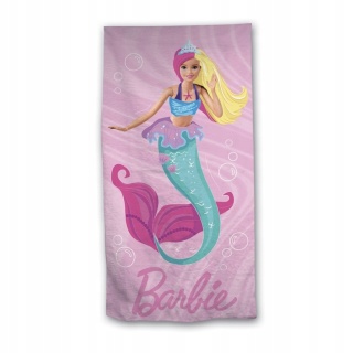 Ręcznik kąpielowy 70x140 cm Barbie