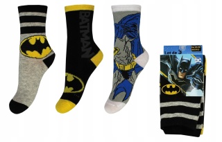 Skarpetki dla chłopca 3-pak Batman