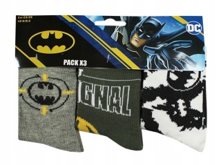 Skarpetki dla chłopca 3-pak Batman