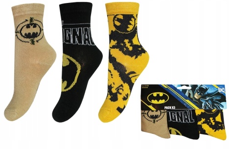 Skarpetki dla chłopca 3-pak Batman