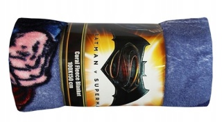 Miękki koc 100x150 cm Batman vs Superman