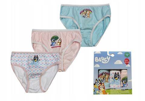 3-pak Majtki Bluey