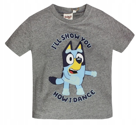 Szary podkoszulek Bluey