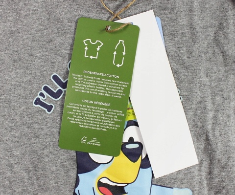 Szary podkoszulek Bluey