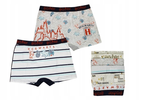 Bokserki dla chłopca 2-pak Harry Potter
