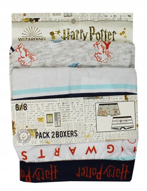 Bokserki dla chłopca 2-pak Harry Potter
