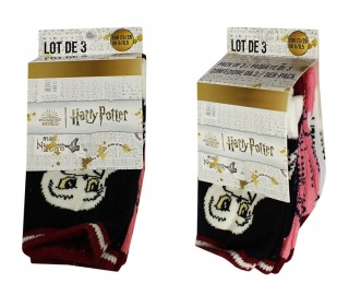 Skarpetki dla dziewczynki 3-pak Harry Potter