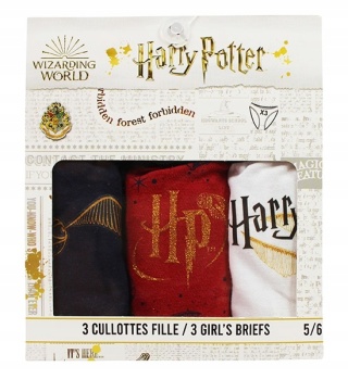 Majtki dla dziewczynki 3-pak Harry Potter