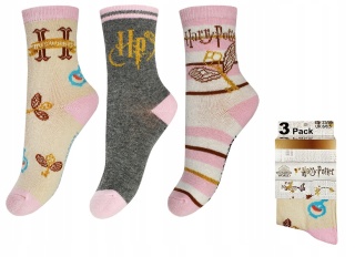 Skarpetki dla dziewczynki 3-pak Harry Potter