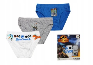 Slipki dla chłopca Jurassic World 3 sztuki