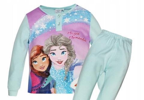 Piżama Dziewczęca Kraina Lodu Frozen – długi rękaw w ozdobnym pudełku Disney
