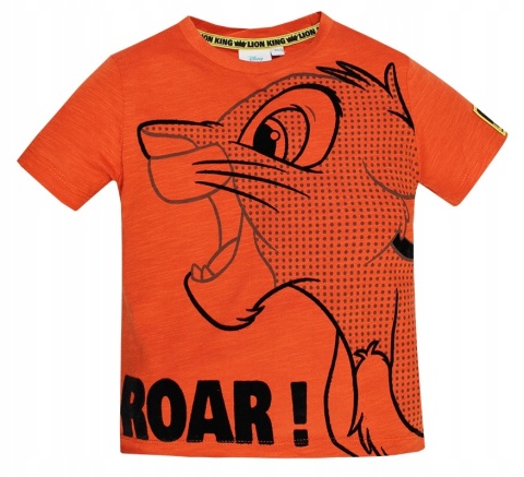 Czerwona koszulka Król Lew