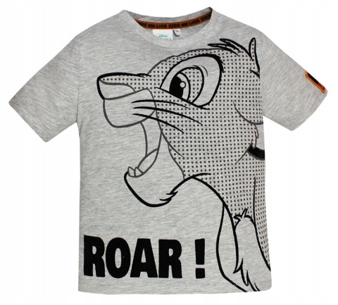 Szara koszulka Król Lew