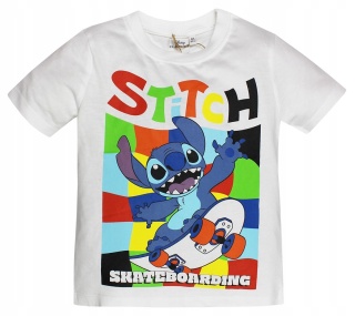 T-shirt Lilo & Stitch – koszulka chłopięca z krótkim rękawem Disney