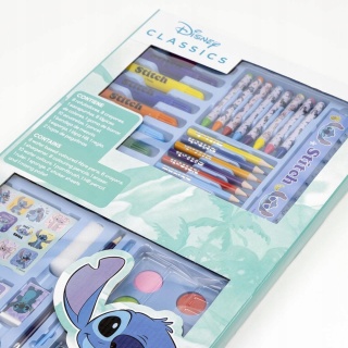 Zestaw artystyczno - szkolny Lilo i Stitch