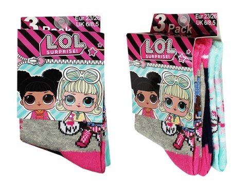 Skarpetki-3-pak-lol-surprise