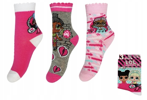 Skarpetki-3-pak-lol-surprise